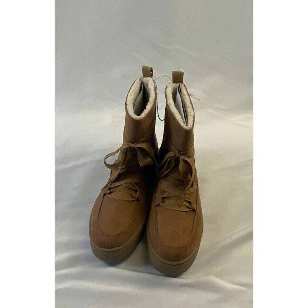 New! Universal Thread- Women's -Size 8 Birgitte Winter Boot Bootie Shoe Cognac